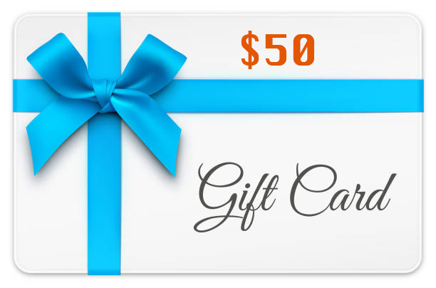 Purchase online and receive a digital gift card that can be used for any service.