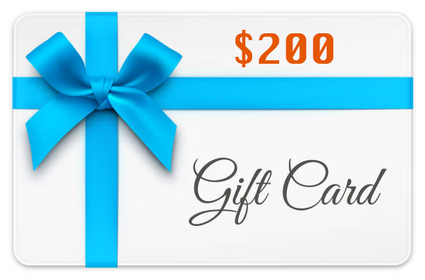 Purchase online and receive a digital gift card that can be used for any service.